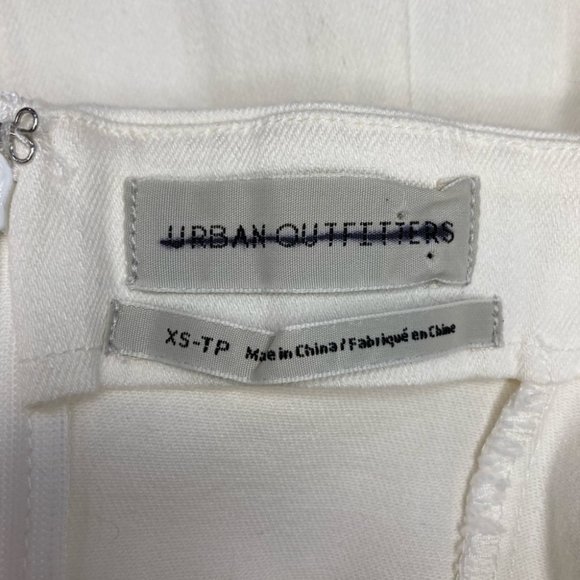 Urban Outfitters Denim Mini Dress | White | Size XS - Picture 10 of 10